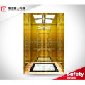 China high quality lift lift elevators hairless stainless steel titanium car